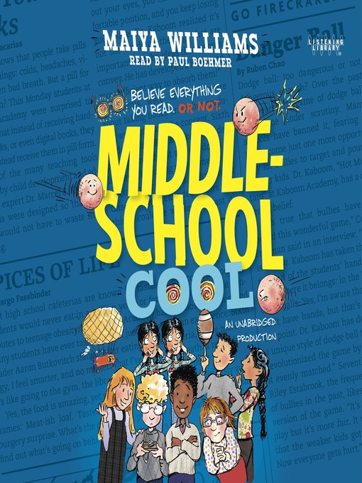 Title details for Middle-School Cool by Maiya Williams - Wait list